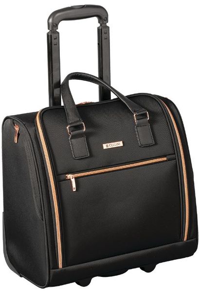 Cellini Allure Ladies Underseat Trolley - Silk Black