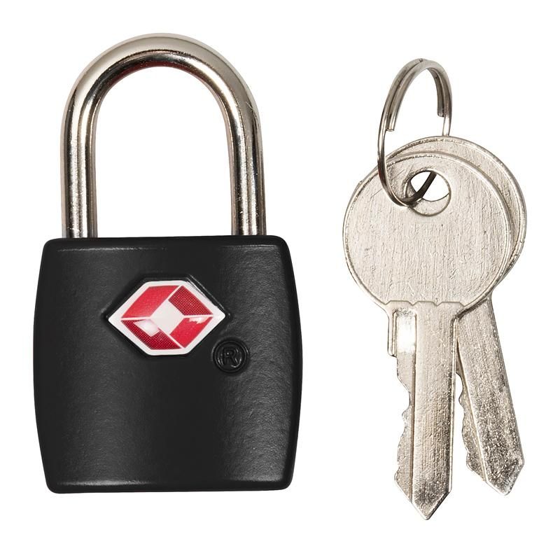 Cellini Black TSA Padlock Set 2 x Key Locks Shop Today. Get it