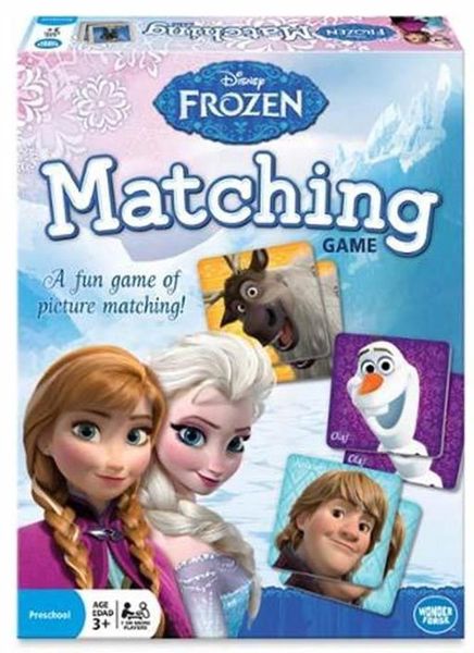 Frozen Animated Memory Match Game