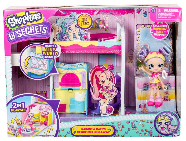 Shopkins Lil Secrets Loft Bed Playset