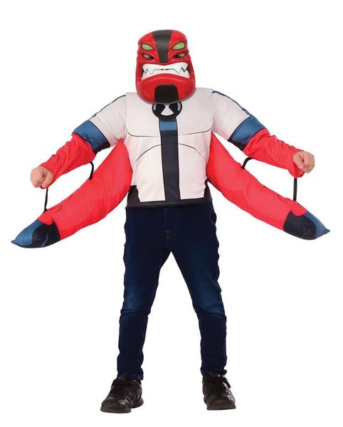 Ben 10 Four Arms Deluxe Costume With Header Car