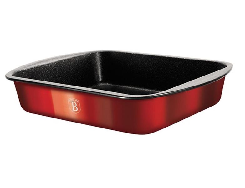 Berlinger Haus 35cm Marble Coating Baking Tray - Burgundy Metallic