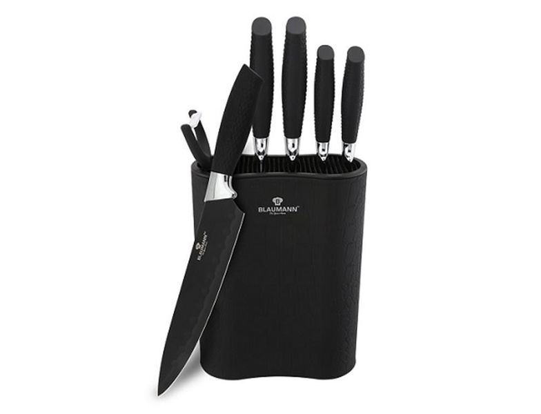 Blaumann Non-Stick Knife Set - Red Crocodile Line (7 Piece)