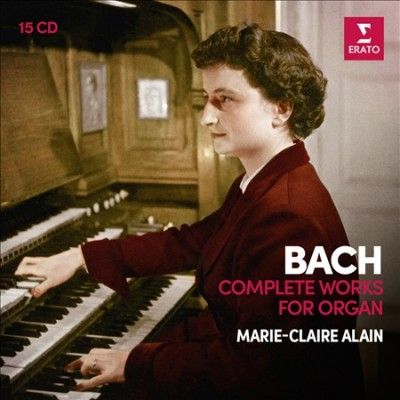Marie - Claire Alain - Bach: Complete Organ Works (CD)
