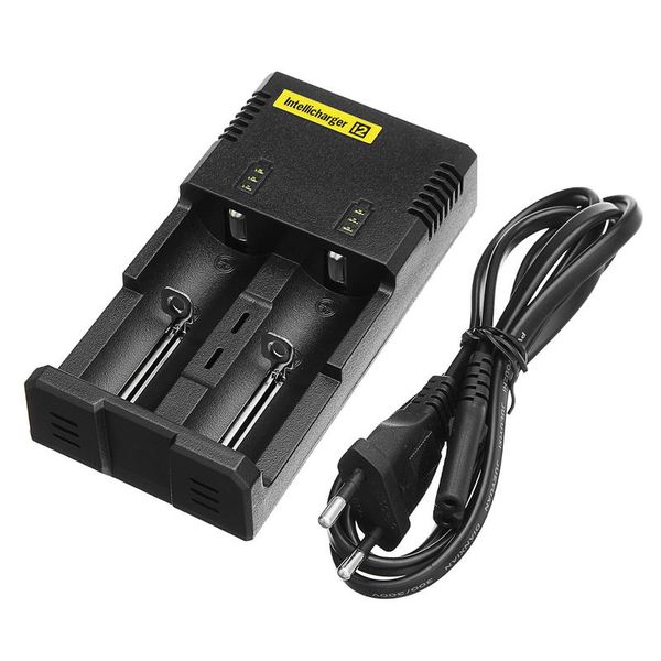 NiteCore i2 Intelligent Battery Charger for 18650, 26650 &amp; 18350 Vapes