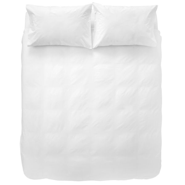 Miss Lyn 200 Thread Count Duvet Cover Set - White