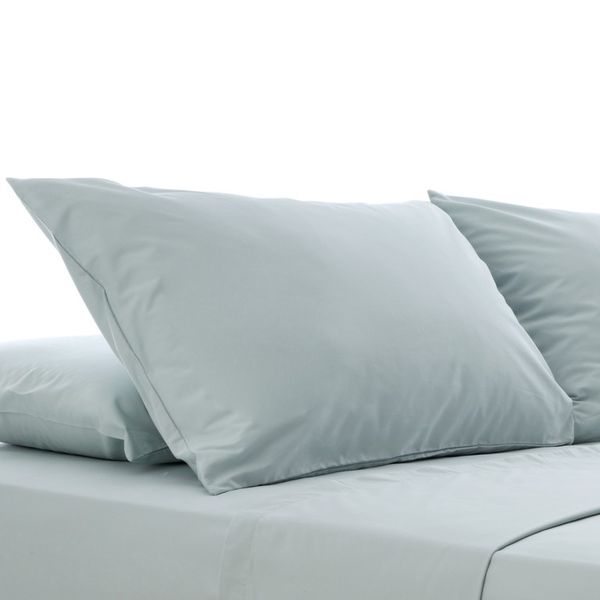 Miss Lyn 200 Thread Count Plain Pillowslips - Duck Egg Blue