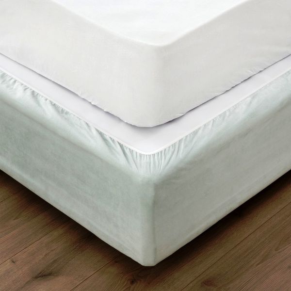 Miss Lyn - Duck Egg Fitted Bed Base Wrap