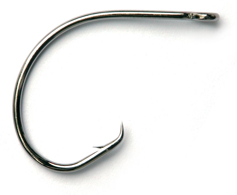 Mustad 39951PP2/0 Demon Circle Fishing Hook - Black