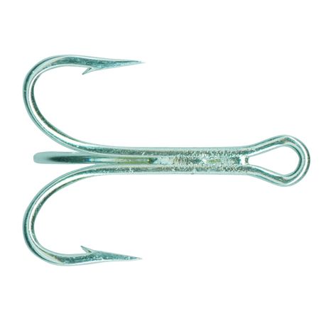 Mustad 3565BD-2 Treble Fishing Hook - Silver