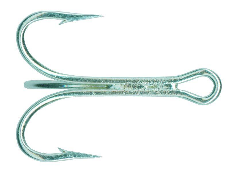 Mustad 3565BD-2 Treble Fishing Hook - Silver, Shop Today. Get it Tomorrow!