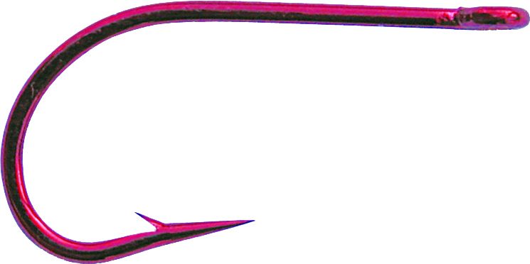 Mustad 7766NP-NR-1 Tarpon Fishing Hook - Red