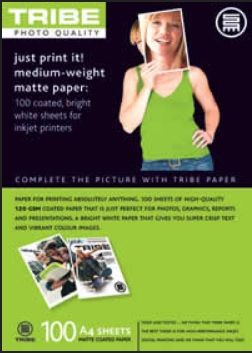 TRIBE Just Print It! A4 Matte Paper 120gsm (100 Sheets)