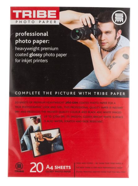 TRIBE Professional A4 Glossy Photo Paper 260gsm (20 Sheets)