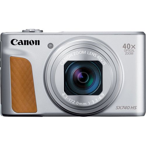 Canon SX740 HS Ultra Zoom Digital Camera - Silver | Buy Online in South ...