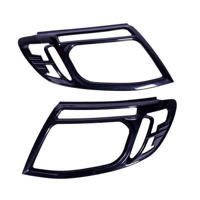 Ford Ranger Prefacelift Headlight Cover Shadow Black (2012 2015
