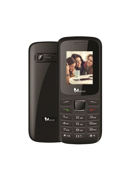 Mobicel K1 8GB - SS - Black - Feature Phone