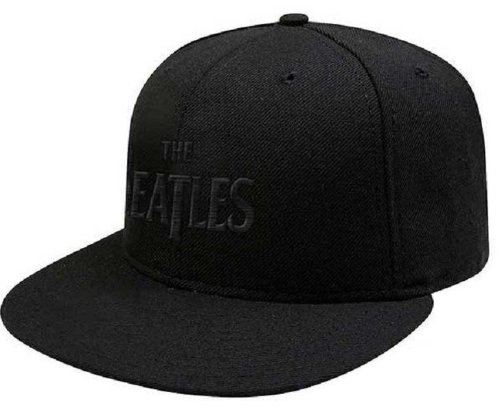 Beatles: Drop T Logo Snapback Cap - Black (Parallel Import)