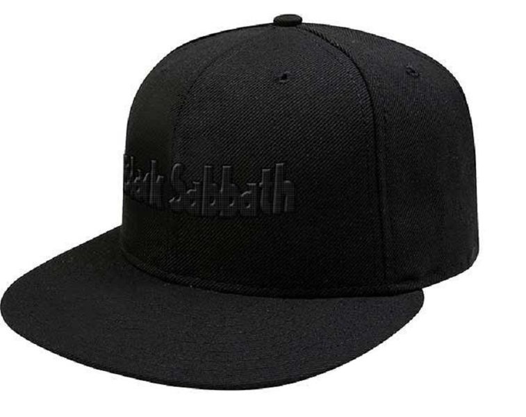 Black Sabbath: Logo &amp; Demon Snapback Cap - Black (Parallel Import)