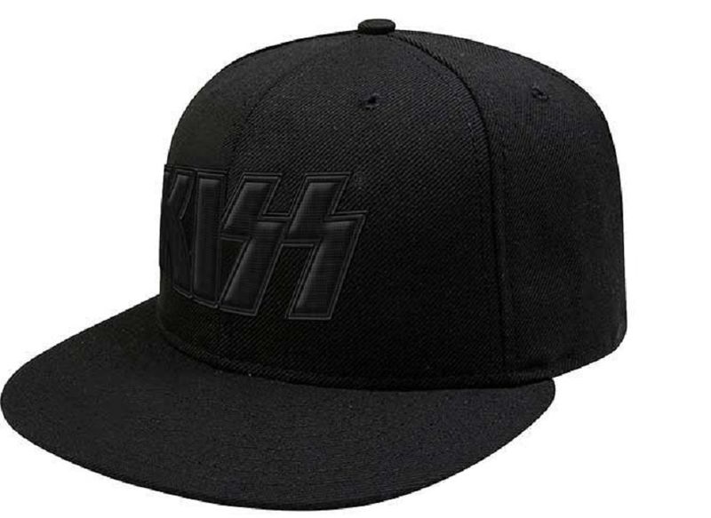 Kiss: Neon Faces Snapback Cap - Black (Parallel Import)