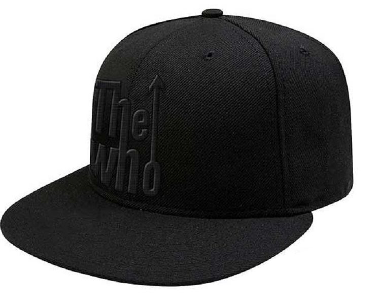 The Who: Arrow Logo Snapback Cap - Black (Parallel Import)