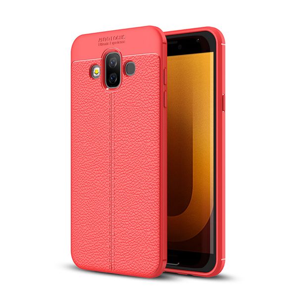 Ventilation Shockproof Case for Samsung Galaxy J7 Duo - Black
