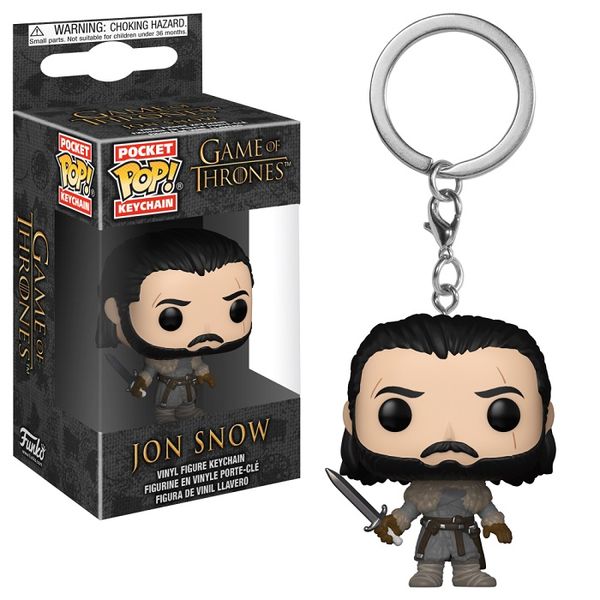Funko Pop Pocket Keychain Game Of Thrones - Jon Snow Beyond The Wall