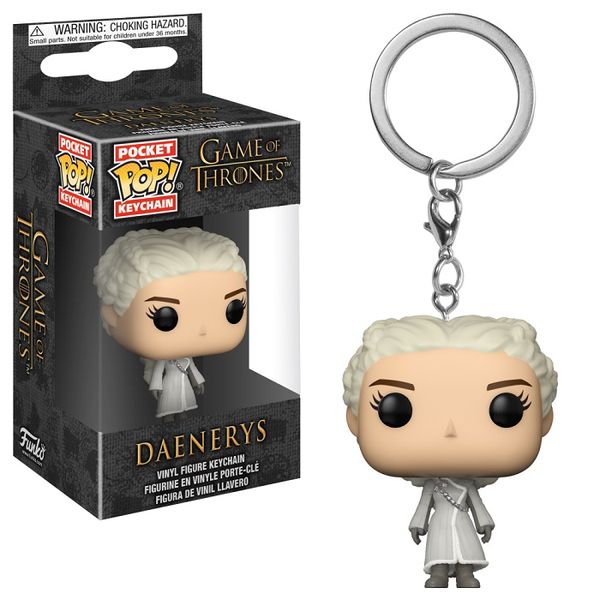 Funko Pop Pocket Keychain Game Of Thrones - Daenerys White Coat
