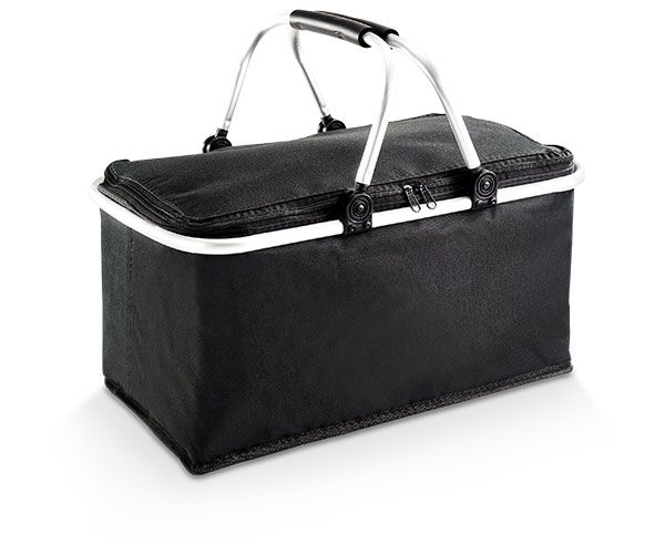 Eco Nevada Picnic Basket Cooler - Black
