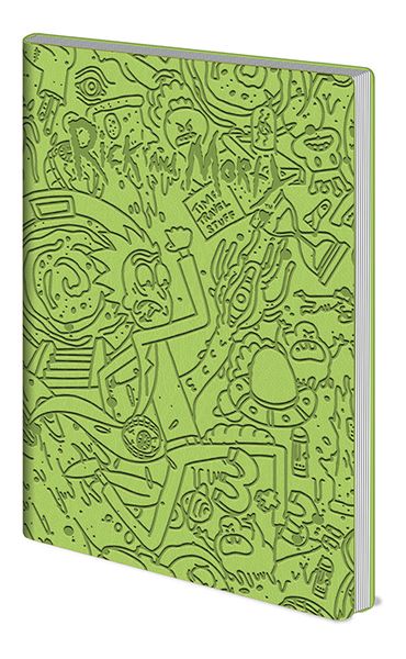 Rick and Morty: Portal Dash - Notebook A5 Flexi-Cover (Parallel Import)
