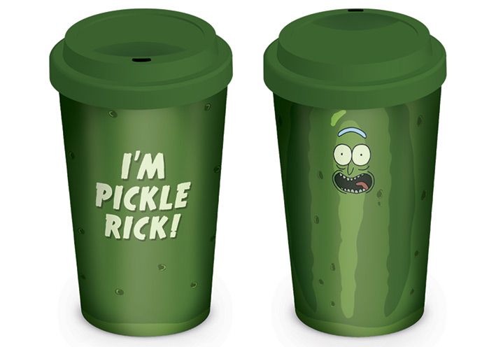 Rick and Morty: Pickle Rick - Travel Mug (Parallel Import)