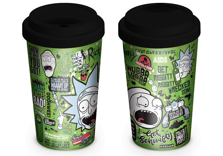 Rick and Morty: Quotes - Travel Mug (Parallel Import)