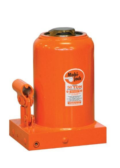 Mobi Jack - 50 Ton Hydraulic Bottle Jack - Orange