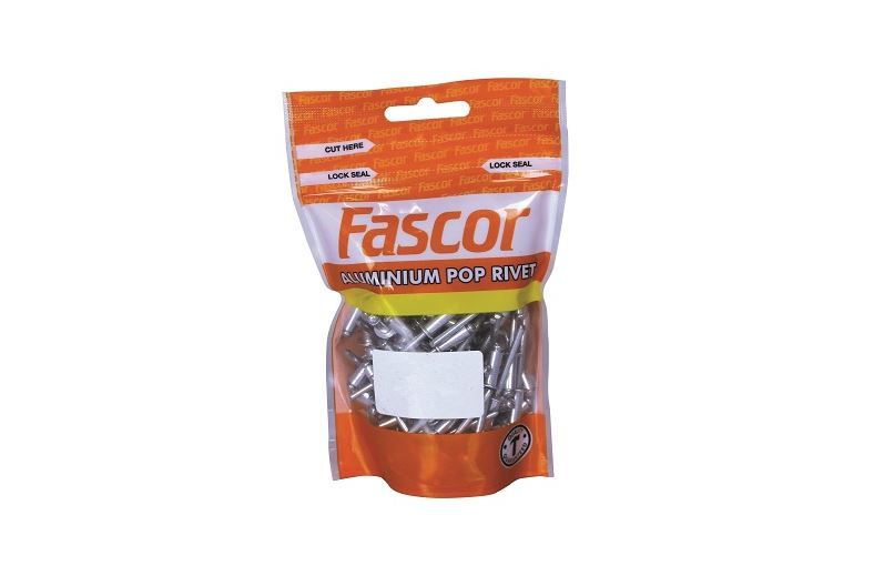 Fascor - 3.2 x 12mm Aluminium Pop Rivet