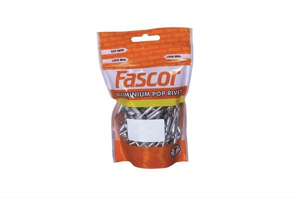 Fascor - 4.8 x 06mm Aluminium Pop Rivet