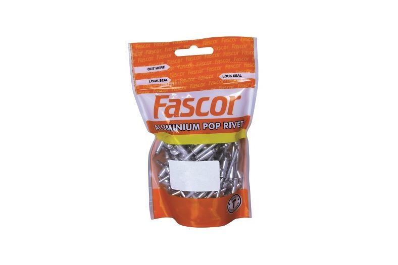 Fascor - 3.2 x 10mm Aluminium Pop Rivet