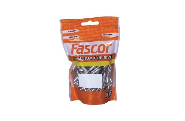 Fascor - 4.0 x 08mm Aluminium Pop Rivet
