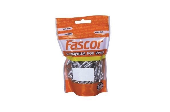 Fascor - 4.8 x 10mm Aluminium Pop Rivet