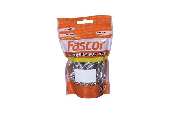 Fascor - 4.8 x 12mm Aluminium Pop Rivet
