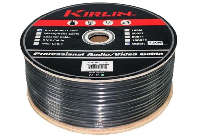 Kirlin 24AWG Instrument Cable Roll - IBC24 (100m)