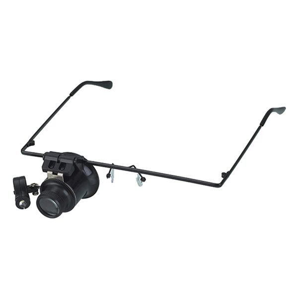 Head-Mounted 20X Magnifying Glass with LED Light