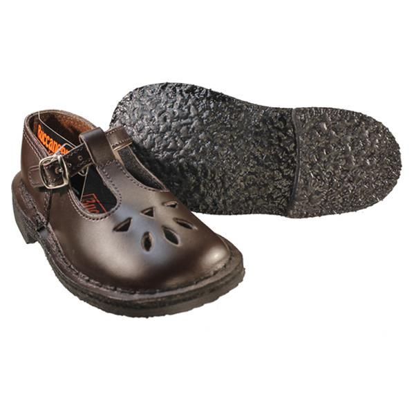 Buccaneer Original Baby Doll Brown School Shoe - Junior
