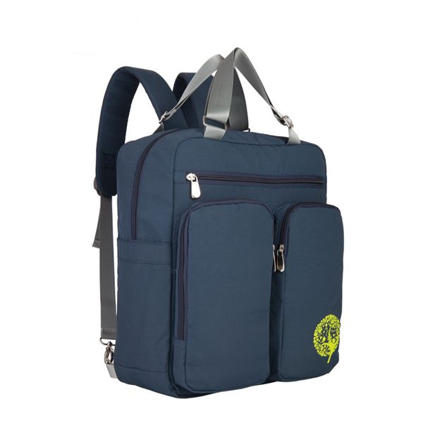 Multifunctional Waterproof Baby Diaper Bag - Dark Blue