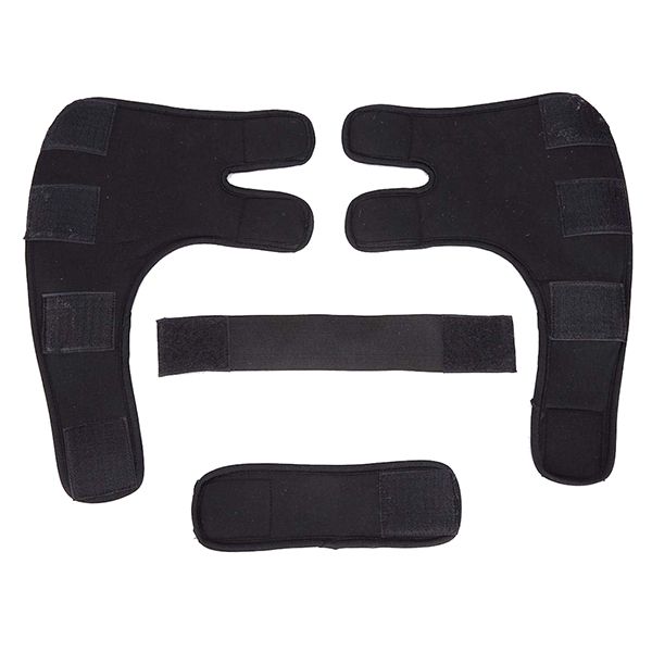 Dog Leg Brace - Black (Size: L)