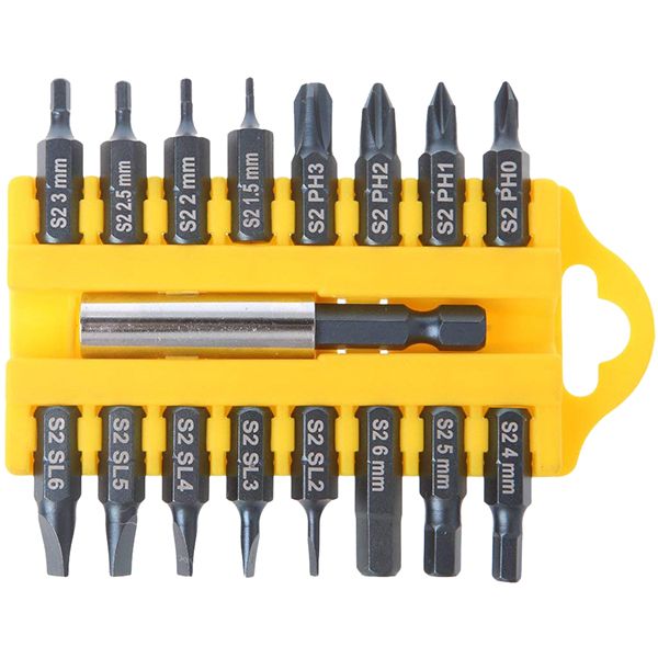 17-in-1 Magnetic Screwdriver Bit Set