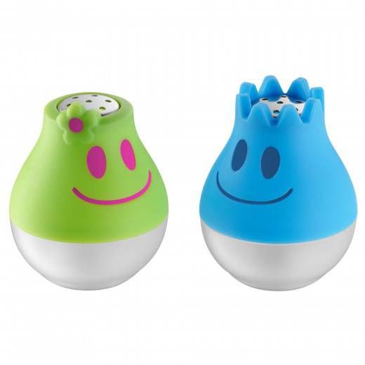 WMF Salt Shaker: Set of 2 Ideal for Kids - 1x Green, 1x Blue: German Brand