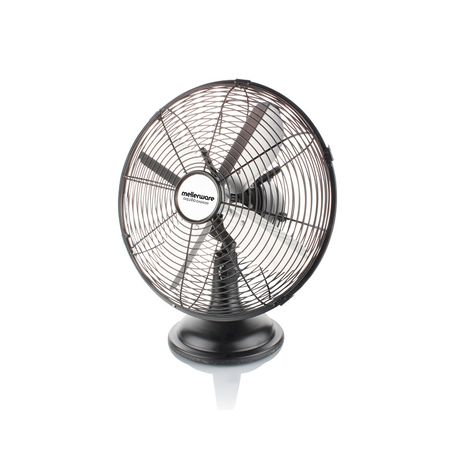 Steel desk clearance fan