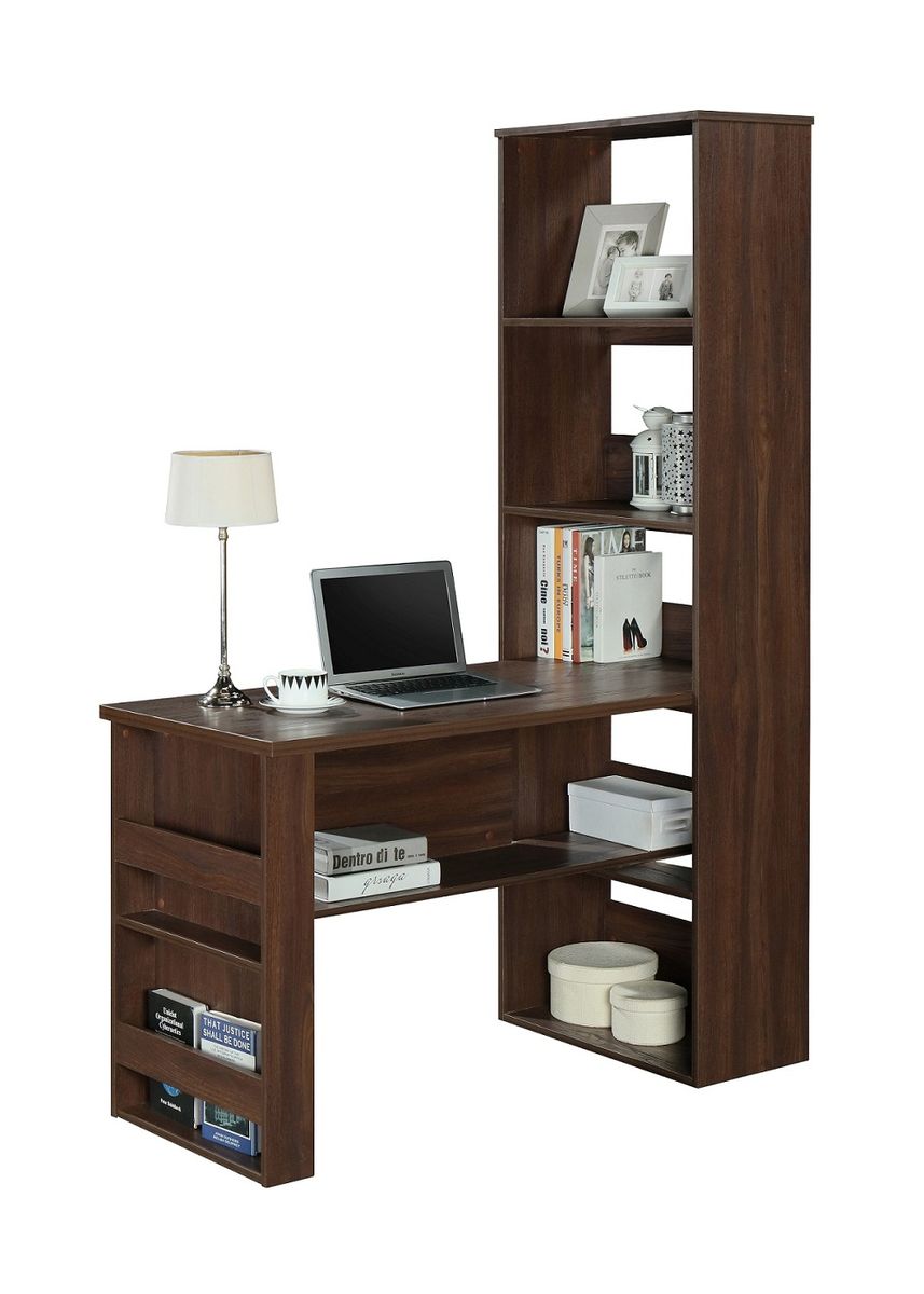 LINX LA Work Desk - Kingston Walnut | Shop Today. Get it Tomorrow