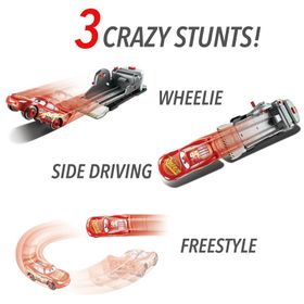 disney pixar cars stunt & skills lightning mcqueen