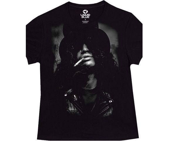 RockTs Ladies Slash Top Hat T-Shirt